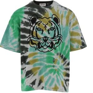 KENZO mens knit sweater shirt w/ tiger